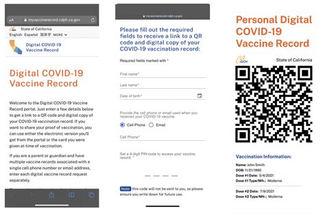 Digital Vaccine Record FAQs 